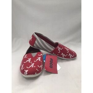 FOCO USA Alabama Crimson Tide slip on shoes shoes Womens Size Medium‎ NCAA